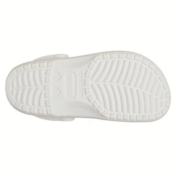 NEW Crocs - Women's Size 10, Classic Glitter Clog - White - Picture 4 of 7